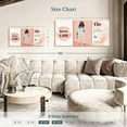 thumbnail image 3 of Elephant Stock Pastel Boss Lady Wall Art - Horizontal Multi Panel Canvas - Lobby Wall Decor - Advocacy Art Multi Panel - Brown And Pink Decor - 56" x 27", 3 of 4