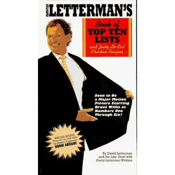 Pre-Owned David Letterman's Book of Top Ten Lists (Hardcover) 0553102222 9780553102222