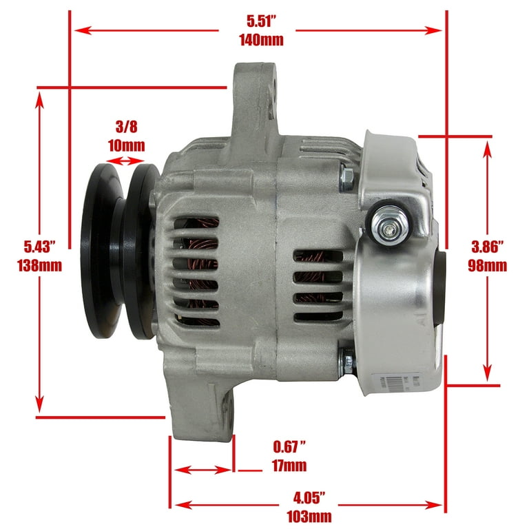 デジーノ アルマダ AR-C71HST/LS DESIGNO ARMADA New-Chevy-Mini-Alternator-Fits
