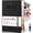 Black, variant on ROBCURSE 2026-2027 Academic Planner Daily & Monthly, July 2026 - June 2027, with Monthly Tabs, 4 Planning Stickers & Inner Pocket, 5.6" X 8.3", Hardcover Agenda Book for School Teachers and Students