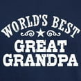 thumbnail image 3 of CafePress - World's Best Great Grandpa Dark T Shirt - Men's Classic Graphic Cotton T-Shirt, 3 of 4