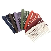 8pcs Frosted Twist Combs for Women Decorative Small French Side Hair Clips for Fine Hair Styling Accessories for Girls