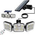 thumbnail image 3 of Outdoor Sconce Solar Wall Lamp Outdoor Courtyard Human Body Induction Lamp Home Garage Street Light Wide Angle Lighting Lamp, Jd-2757 - Jd-2757, 3 of 5