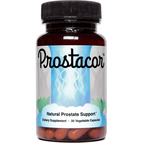 Prostacor - Natural Prostate Support Supplement - Non-GMO, Vegan, Gluten-Free