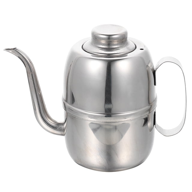 GOOHOCHY Dispensador de aceite de acero inoxidable dispensador de aceite de oliva botella de aceite de cocina salsa de soja soporte para vinagre