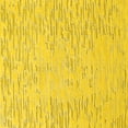 thumbnail image 1 of Ahgly Company Machine Washable Indoor Square Solid Yellow Modern Area Rugs, 4' Square, 1 of 4