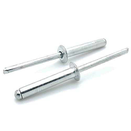 SNUG Fasteners 3/16 Diameter x 3/4 Grip 100 Qty Aluminum Blind Rivets #6-12 SNG192