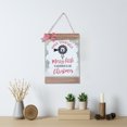 thumbnail image 2 of Parisloft Have Yourself a Merry Little Farmhouse Christmas Wood and Metal Holiday Wall Hanging Decor, 2 of 9