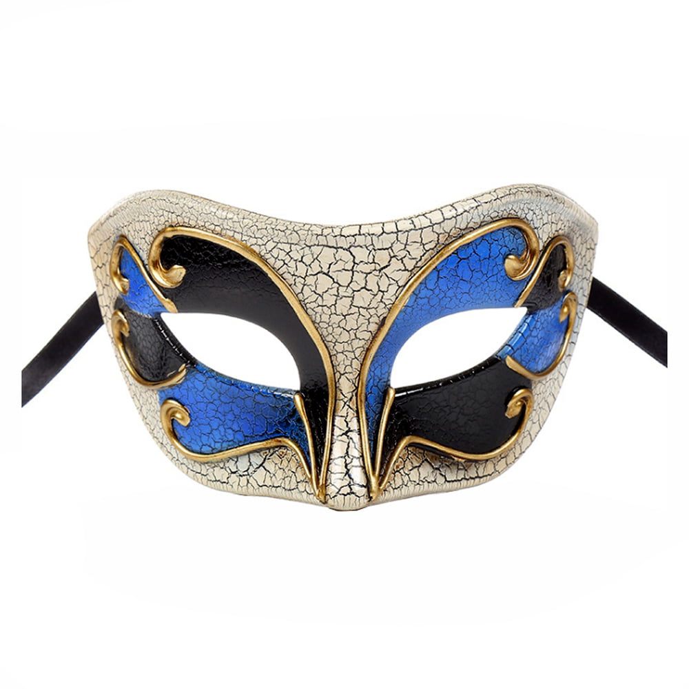 Stunning Silver Eye Mask Fancy Dress Masquerade Costume Party Mardi Gras 