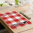 thumbnail image 5 of CounterArt Red Truck Farm Reversible Easy Care Plastic Tabletop Placemat 4-Pack, 5 of 8