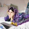 thumbnail image 3 of LHSHID Happy Birthday Blanket for 25 Year Old Girl 50x60in, 3 of 7