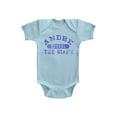thumbnail image 1 of Andre The Giant Andre The Giant Light Blue Infant Baby Creeper Snapsuit Romper, 1 of 2
