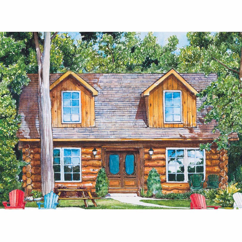 Lang "Lake Cottage" Large Guest Book