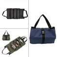 thumbnail image 3 of Bolsa de almacenamiento de herramientas capacidad, bolsa de transporte con de , bolsa de tela Oxford con correa de cinturo ajustab oscuro CUTICAT Bolsa de almacenamiento, 3 of 8