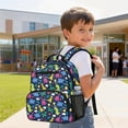 thumbnail image 4 of Jeiento Dinosaur 13.5 Inch Toddler Backpack for Preschool, Lightweight Bag for 3-5 Year Old Kids, Bookbag with Top Handle for Hand Carry & Shoulder Straps, 4 of 7