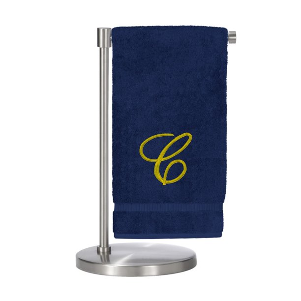 Monogrammed Bath Towel, Personalized Gift, 27 x 54 Inches Set of 2