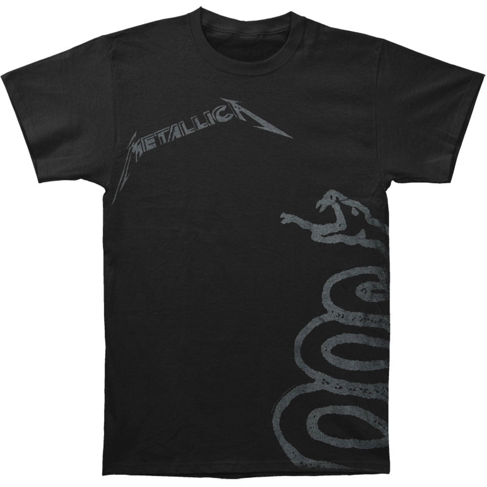 Metallica Men's Black Snake T-shirt 