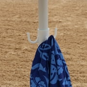 Sunnydaze Beach Umbrella Hanging Hook Accessory for Camping Picnic and Lake Days