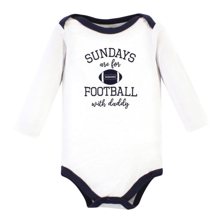 Hudson Baby Infant Long-Sleeve Bodysuits, 5-Pack photo 5