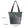 thumbnail image 3 of Kll Tote Bag For Women Amanita Mushroom Print Shopping Grocery Reusable Bags For Office School Shopping Travel, 3 of 7