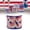 A, variant on Patriotic Ribbon, Red White and Blue Ribbon, Stripe Ribbon 5 Yards Per Roll, 4th of July Ribbon, Reusable Polyester Ice Silk Craft Ribbon, Independence Day Ribbon for Wreaths Bows Crafts,C