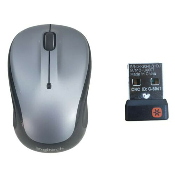 Undvigende Gemme interview Logitech M325 Wireless Desktop Compact Optical Mouse Unifying USB Receiver  Gray (OPEN BOX) - Walmart.com