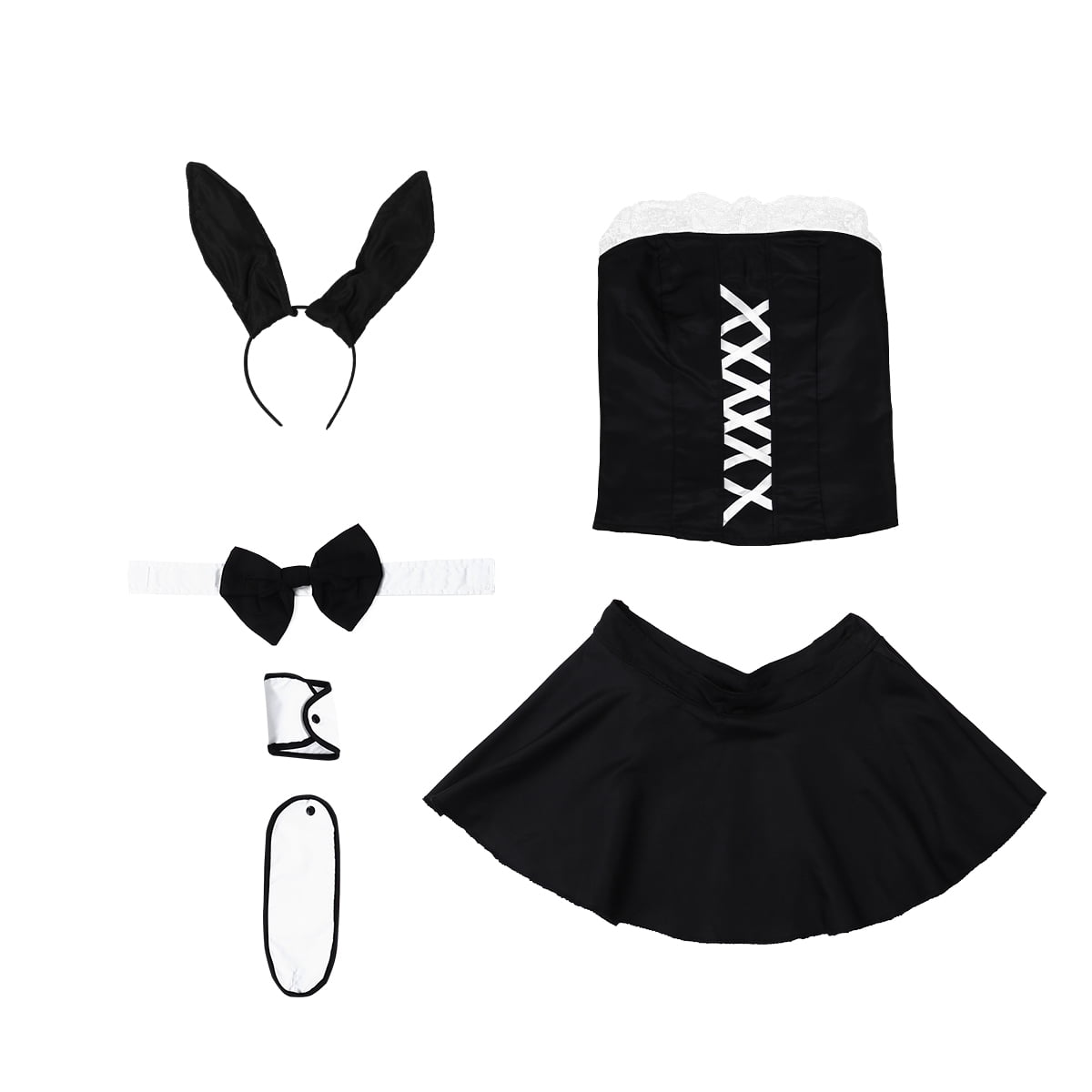 Buy HEMOTON 1 Set of Sexy Bunny Costumes Cosplay Cat Dresses Christmas
