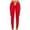 Red, variant on Umfun Women High Waisted Pants Capris Linen Pants Casual Loose Wide Leg Cozy Pants Athletic Tummy Control Pants Red 4XL