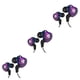 thumbnail image 2 of Auriculares con cable Cateissary deportivos para correr color Violeta, 2 of 6