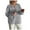 C-Grey160, variant on DHFJKG Women's Cable Knit Cardigan Sweater Crewneck Long Sleeve Button Up Cardigans Solid Color Loose Fit Layering Top Soft Outerwear