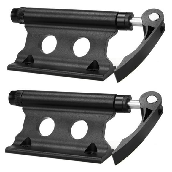 2X Bike Fork Mount Bicycle Truck Bed Roof Bike Rack Bike Fork Mount Block Truck Mount for Road Bike Black