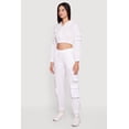 thumbnail image 3 of Women's Nylon Cropped Zip Front Hooded Jacket, 3 of 4