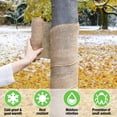 thumbnail image 4 of Natural Jute Burlap Tree Wraps- 7.8in × 9.8ft Winter Plants Wrap, 2 Rolls Tree Trunk Guard Protector Wrap, Shrub Plants Antifreeze Bandage Packing Wrap to Protect Bark & Keep Plants Warm, 4 of 5