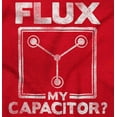 thumbnail image 2 of Flux Capacitor Science Fiction Future Men's Graphic T Shirt Tees Brisco Brands X, 2 of 6