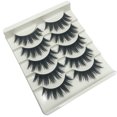 thumbnail image 2 of 5 Pairs False Eyelashes Natural 3D Lashes Fake Eyelashes Makeup Eyelashes, 2 of 10