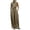 Coffee 01, variant on Karymi Jumpsuits for Women Dressy Cotton Linen Two Piece Outfit, Sleeveless Turtleneck Corset Vest Top & High Waist Wide Leg Pants, Solid Casual Suit with Pockets Womens T Shirts