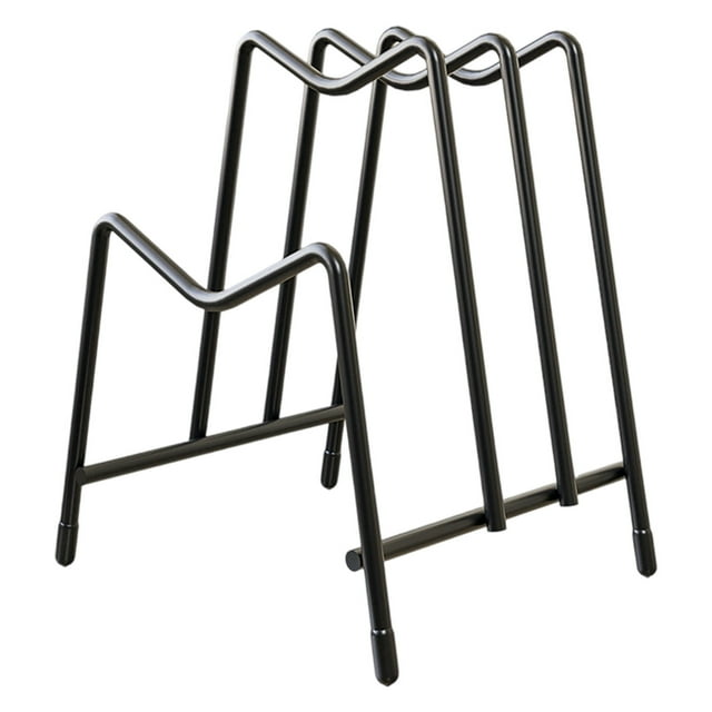 Metal Cutting Board Holder Rack Versatile Lid Organizer Stand For Countertop Storage Space Saving Design For Cutting Boards And Pan Lids Stylish Collapsible Dish Rack Camping Stainless Steel Kitchen