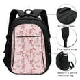 thumbnail image 3 of Balery Orchids Flowers Print USB Charging Backpack for Men and Women - Water-Resistant, Anti-Theft Laptop Backpack with USB Port for Travel, Work, School, and College, 3 of 7