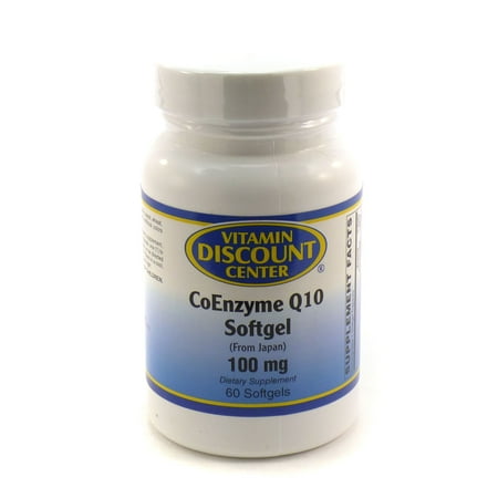 Discount Heart - CoEnzyme Q 10 100mg by Vitamin Discount Center - 60 Softgels COQ10