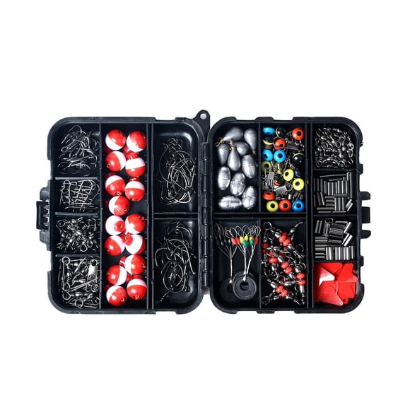 Caja De Aparejos De Pesca Portátil De 263 Uds., Equipo De Aparejos De Pesca De Carpa Multifuncional, Accesorios De Pesca Con Caja De Almacenamiento Para Pesca Al Aire Libre Vogacara OD007688-00
