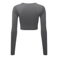 thumbnail image 1 of TriDri Womens Ribbed Seamless 3D Crop Top, 1 of 4