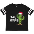 thumbnail image 3 of Inktastic Feliz Navidad Christmas Cactus in Santa Hat Boys or Girls Toddler T-Shirt, 3 of 5