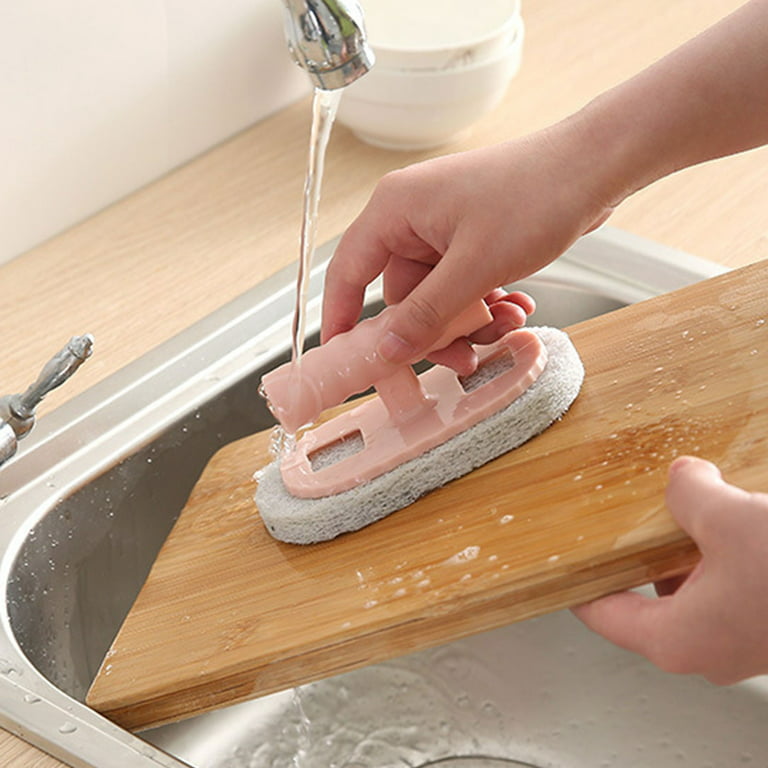 Handle Sponge Dish washers Brush Kitchen Cleaning Brush