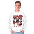 thumbnail image 3 of Popeye Hustle Hard Strong Finish Men Big & Tall Sweatshirt Brisco Brands 5X, 3 of 5