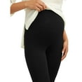 thumbnail image 3 of Times Two Maternity Overbelly Capri Leggings - 2 Pack, 3 of 5