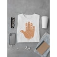 thumbnail image 3 of Astro Palmistry - Zodiac Hand Emoji Art Design Men's T-shirt, 3 of 4