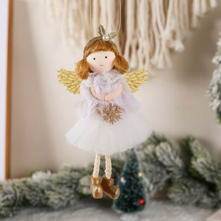 

Christmas Decorations Clearance! KITTEHIGM Christmas Decorations Cute Headband Angel Home Scene Decoration Christmas Tree Pendant Warehouse.Deals Returned Pallets