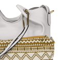 thumbnail image 2 of Kourtney Women's Vegan LeatherSatchel Shoulder Bag with Removeable Purse Insert and Golden Hardware, 2 of 2