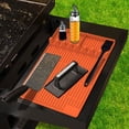 thumbnail image 4 of Silicone Grill Tool Mat Heat Scraper Mat BBQ Grill Tool Holder Silicone Grill Mat Grill Accessories Kitchen Cooking And Countertops, 4 of 8