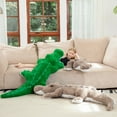 thumbnail image 4 of Tezituor 67" Alligator Stuffed Animal Giant Crocodile Plush Body Pillow Plush Toy, 4 of 8